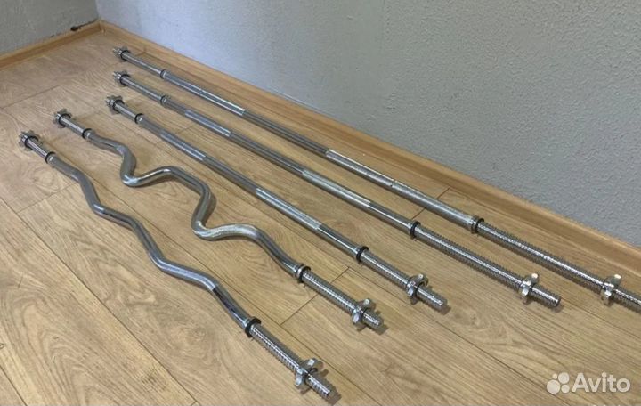 Грифы для штанг в ассортименте