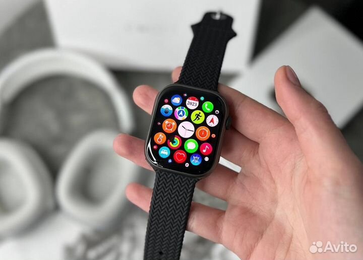 Apple Watch S9 (Black 45mm) с Галереей / NEW 2024