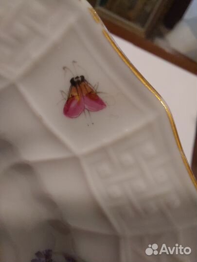 Тарелочки Мейсен Meissen фарфор