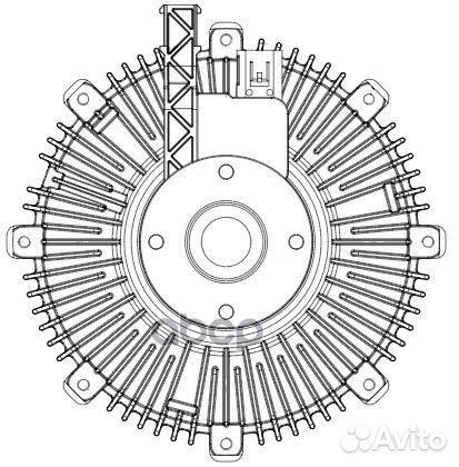 Муфта вязкост. nissan patrol (Y62) /infiniti