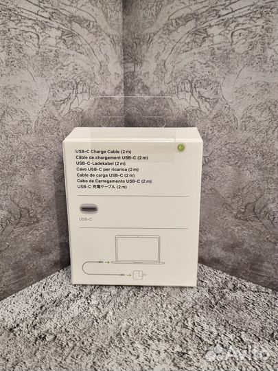 Кабель USB-C на USB-C Apple 2 метра (новый)