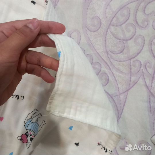 Муслиновый плед детский(новый )