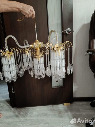 Люстра хрустальная