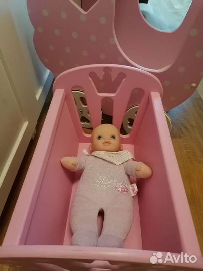 Люлька для куклы. Кроватка для куклы