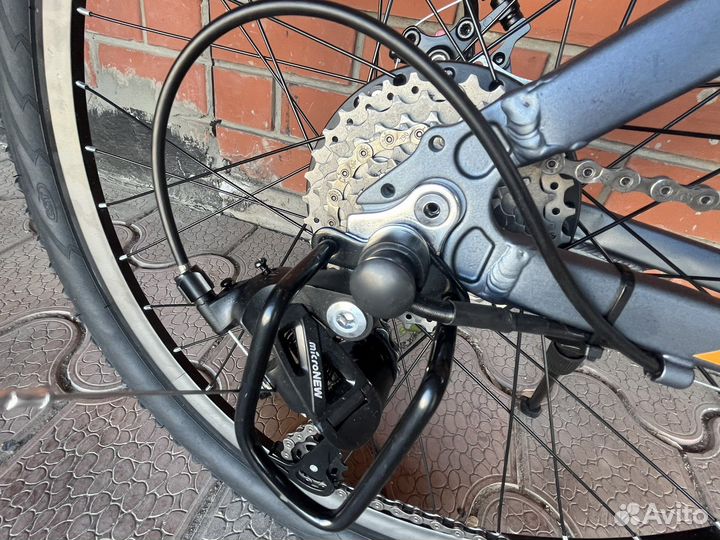 Электровелосипед алюминиевый новый 26