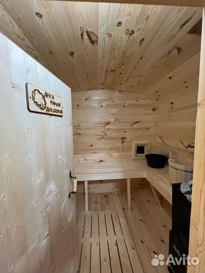Баня бочка квадро аренда