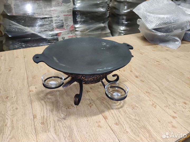 Чугунная сковорода садж