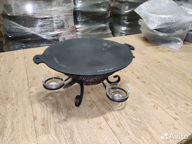 Чугунная сковорода садж