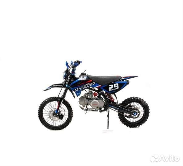 Питбайк motoland (мотоленд) JX125 синий