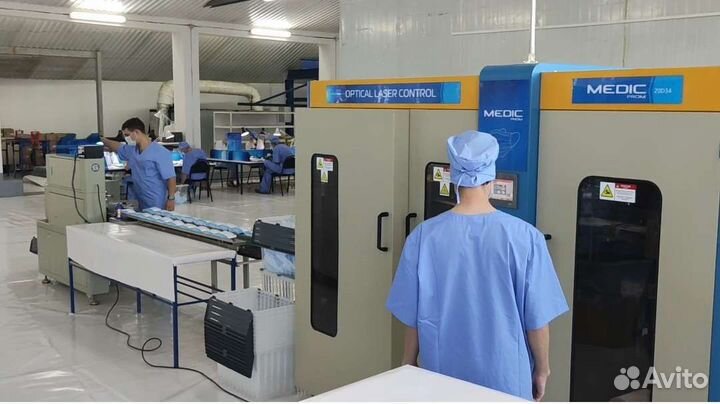 Линия по производству медицинских масок