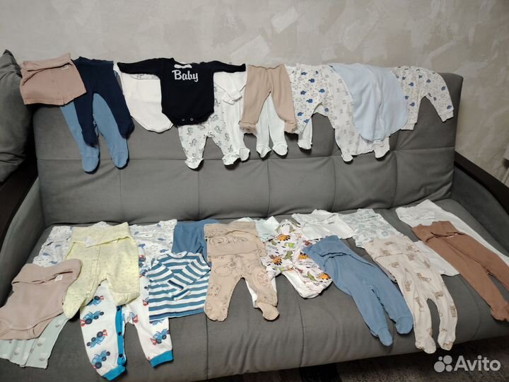 Детские вещи пакетом на мальчика 56-62