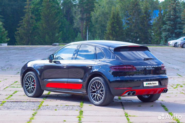 Porsche Macan Turbo 3.6 AMT, 2015, 110 000 км