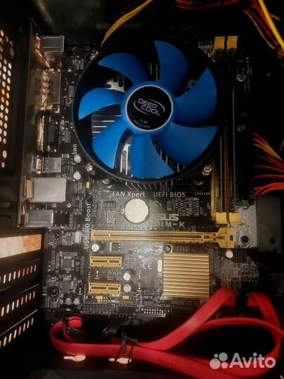 Материнская плата с процессором I5 4440+память 8гб