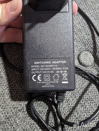 Блок питания 12v от телевизора Mystery оригинал