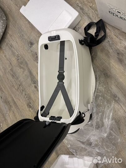 Детский чемодан каталка panda с выдвижной ручкой