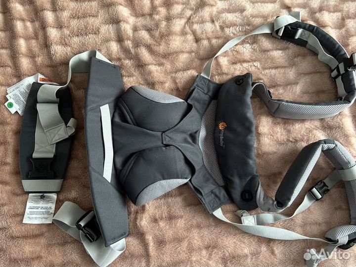 Рюкзак переноска кенгуру ergobaby 360 Carbon Grey