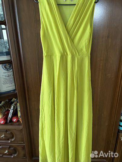 Платье в пол 46