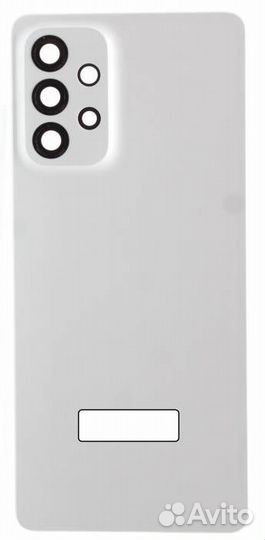 Задняя крышка для Samsung A736B (A73 5G) Белая (со
