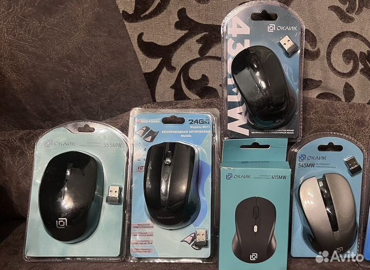 Беспроводная оптическая мышь, новая