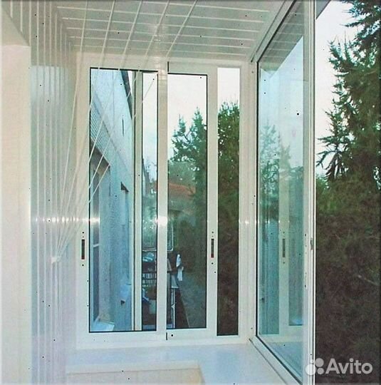 Раздвижные окна на балкон