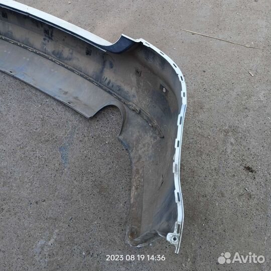 Задний бампер polo 5 рестайлинг