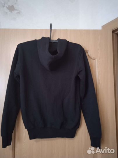 Мужская толстовка на байке с капюшоном р46-48