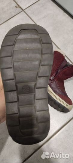 Ботинки демисезонные для девочки 23