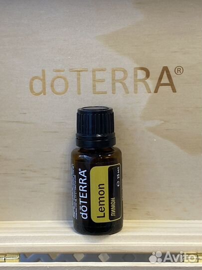 Эфирное масло лимон doterra