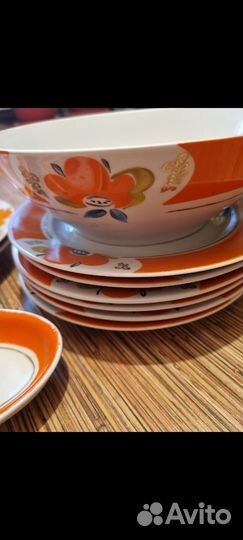 Столовый сервиз фарфор СССР