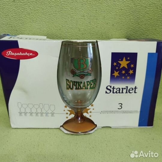 Набор бокалов для пива Бочкарев 3 шт