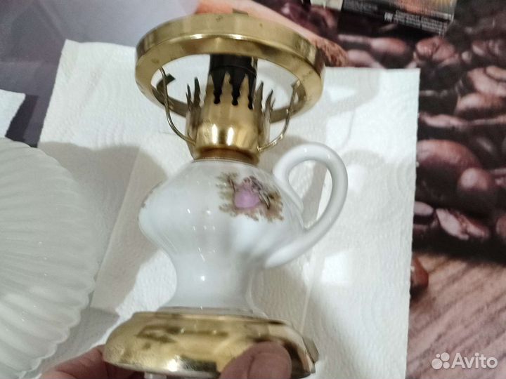 Лампа настольная винтаж