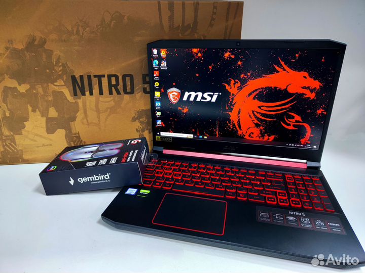 Мощный Acer Nitro в идеале ips,2060-6gb гарантия