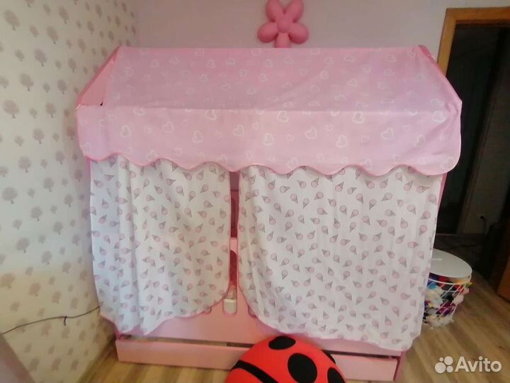 Детская кровать чердак (домик)