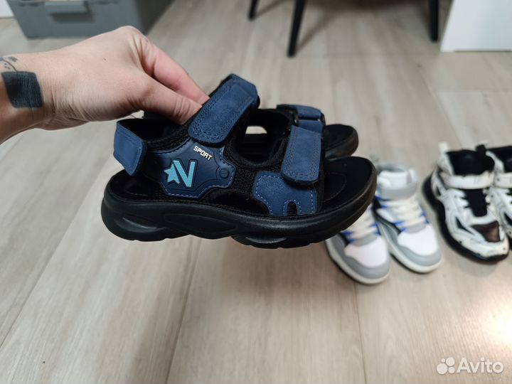 Обувь для мальчика 27 размер, сандали и ботинки