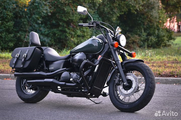 Honda VT 750 Shadow Phantom (C2B) Adventure Green
