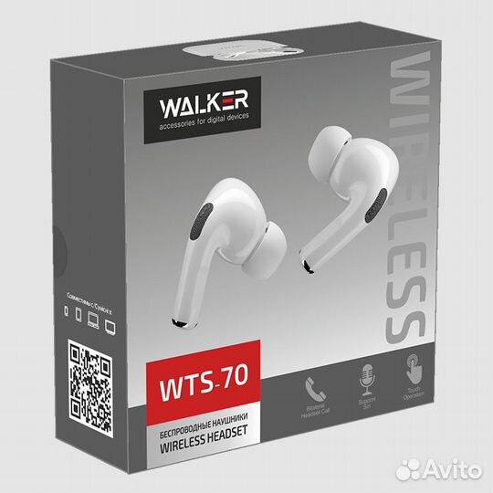 Беспроводные наушники walker WTS-70