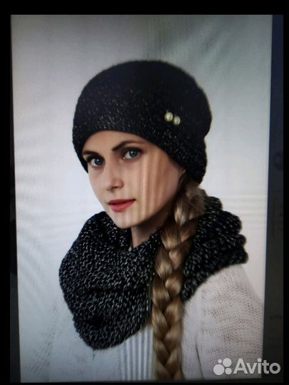 Набор шапка + снуд