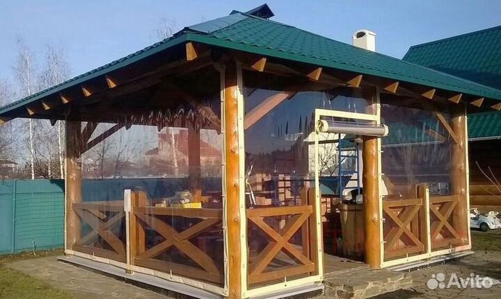 Мягкие окна, шторы пвх