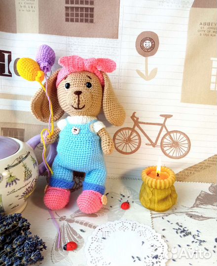 Мягкая игрушка собачка