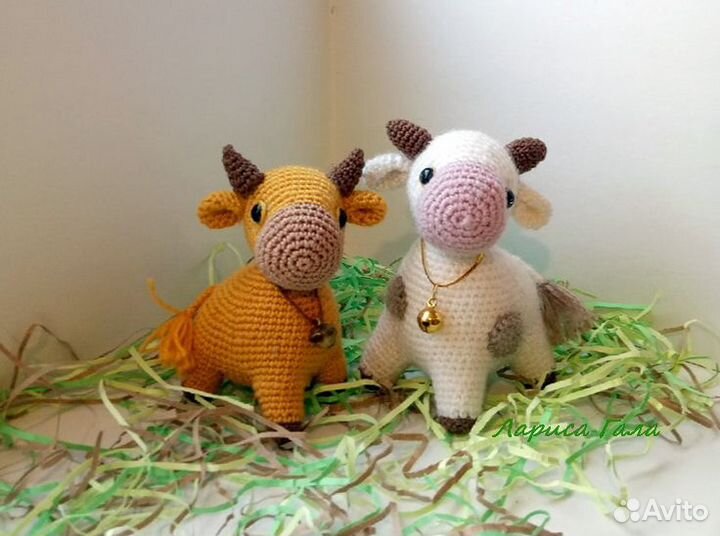 Вязаные игрушки ручной работы