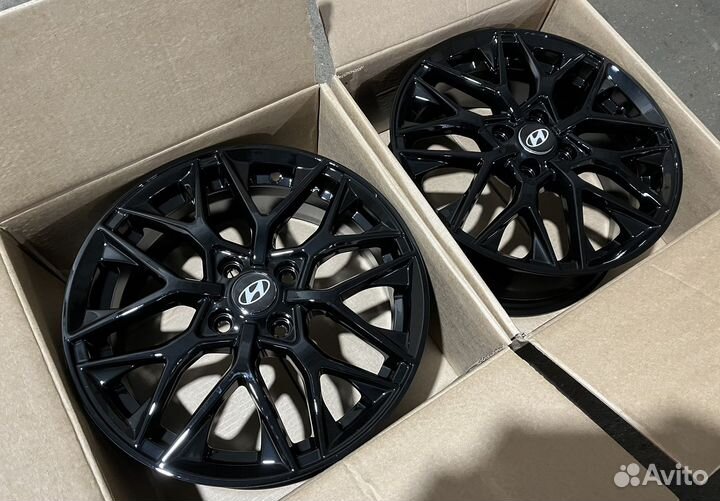 Диски r16 Hyundai Solaris Kia Rio Black