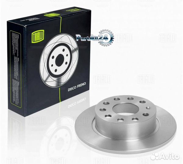 Trialli DF180107 Диск тормозной зад