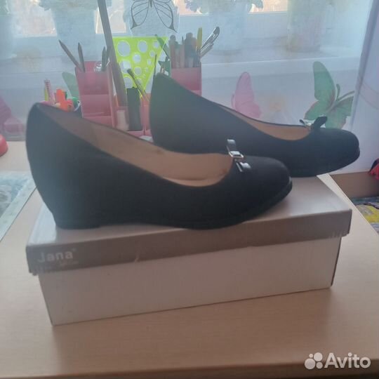 Туфли женские 38 размер черные