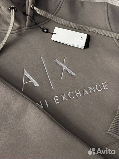 Спортивный костюм Armani Exchange серый люкс мужской