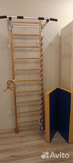 Детская шведская стенка деревянная