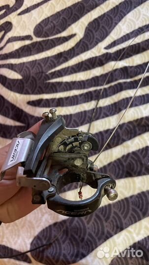 Передний переключатель shimano acera