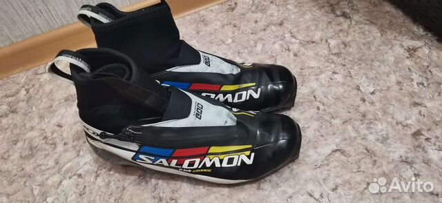 Лыжные ботинки salomon классические 43