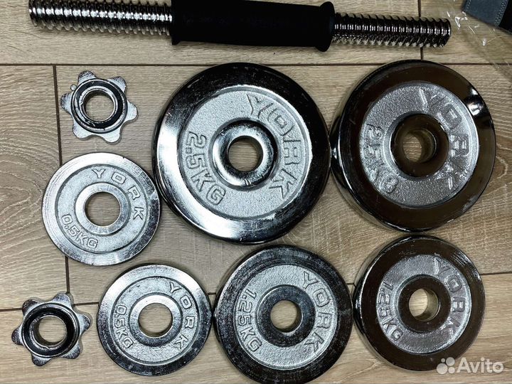 Гантели разборные 20 кг в кейсе