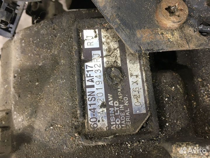 AF17 6041SN АКПП Opel Zafira 2008 1.8 бензин