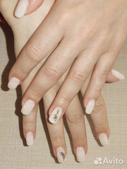 Маникюр,педикюр с покрытием